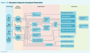 Ecological restoration flow diagram